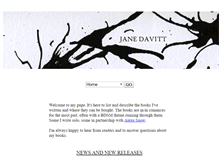 Tablet Screenshot of janedavitt.com